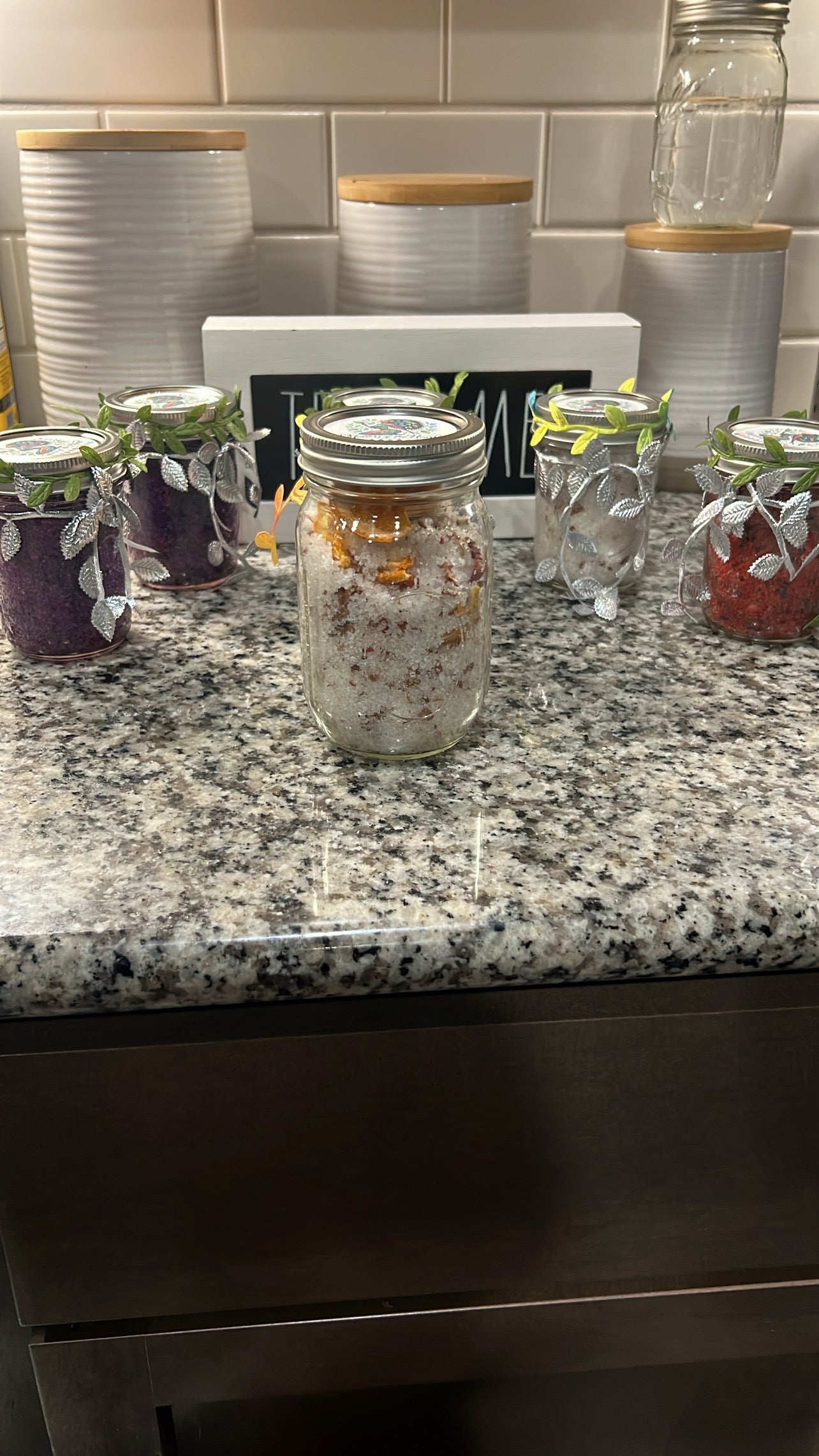 Hibiscus Lemon & Pomegranate Love Scrub