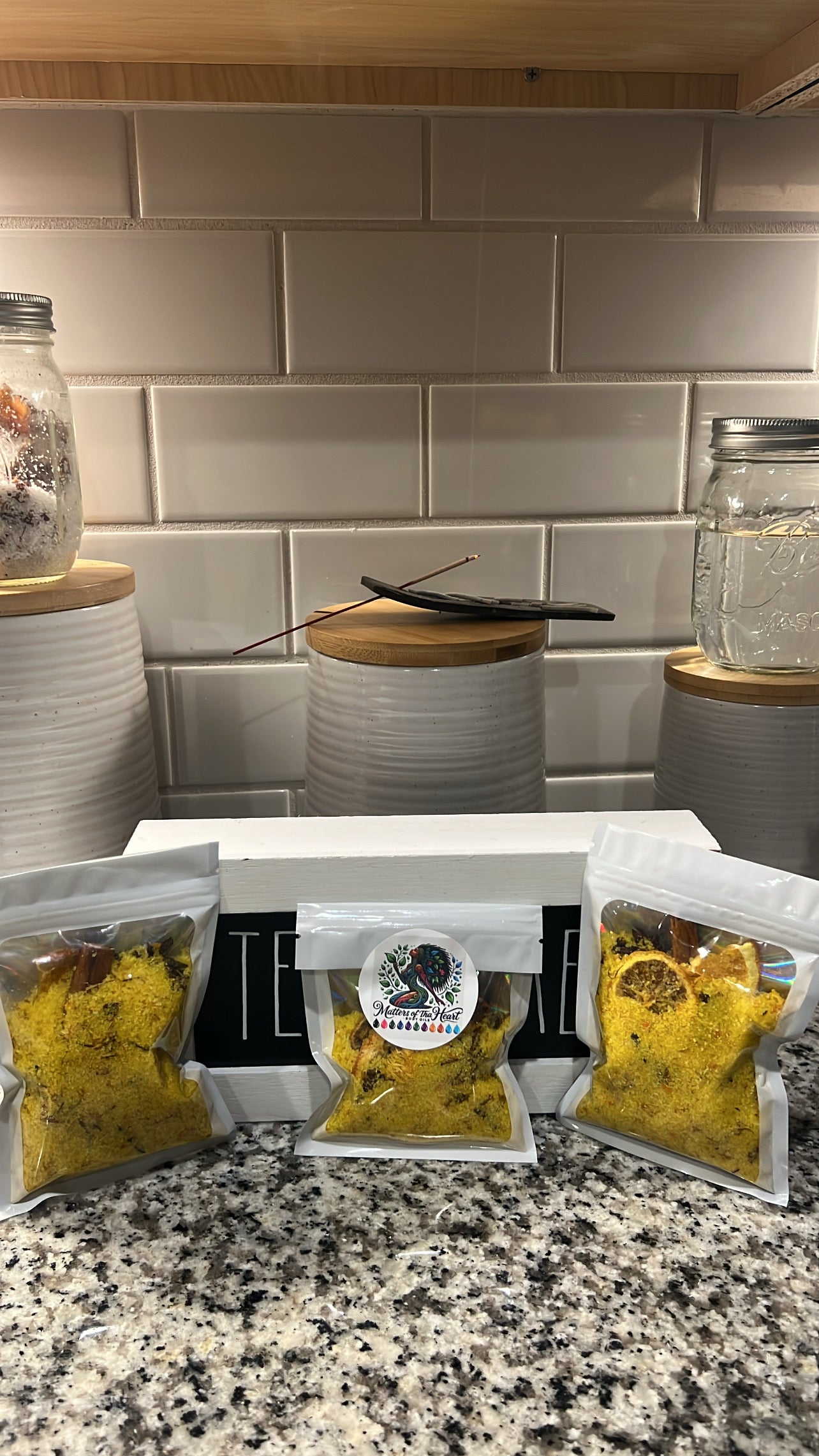 Lemon Honey & Citrus Salt Bath Scrub